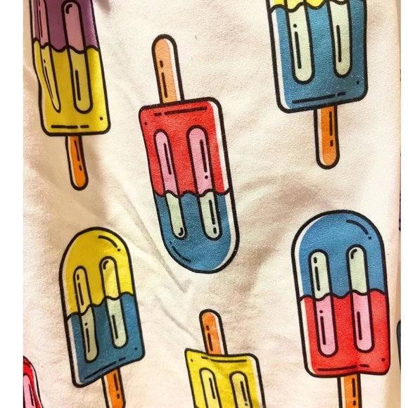 Colorful Popsicle Print Shorts - Picture 2 of 7